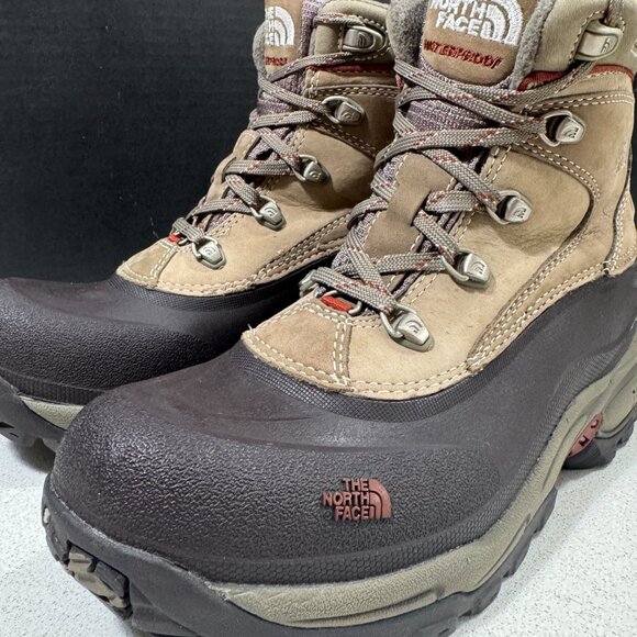 THE NORTH FACE WATERPROOF PRIMALOFT LACE UP WOMEN’S WINTER BOOTS - SIZE 7.5 - Picture 2 of 12